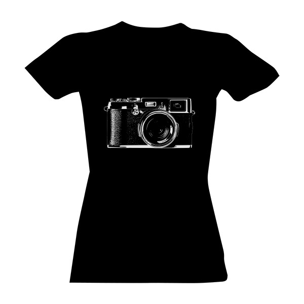 Tričko s potiskem Ilustrace fotoaparátu