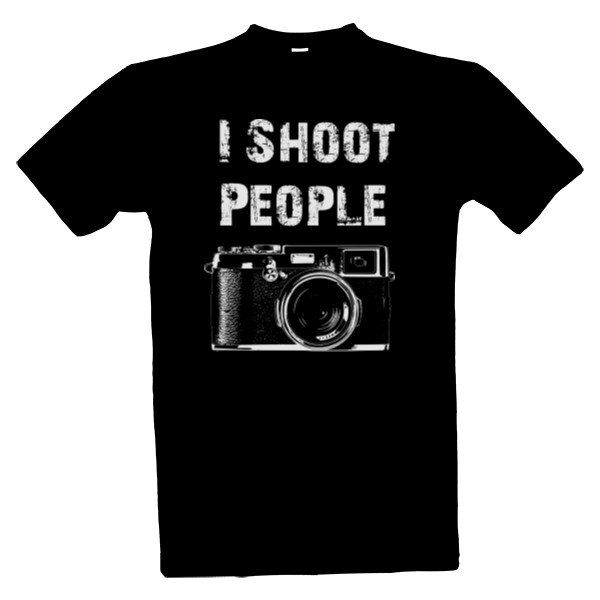 Tričko s potiskem I Shoot People 2