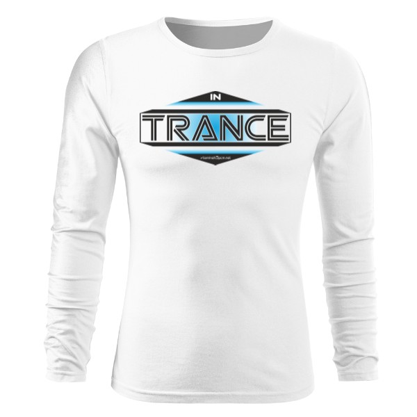 Tričko s potiskem in TRANCE pánské dlouhý rukáv