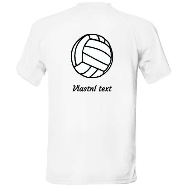Pánské funkční tričko s potiskem Volejbalový hráč